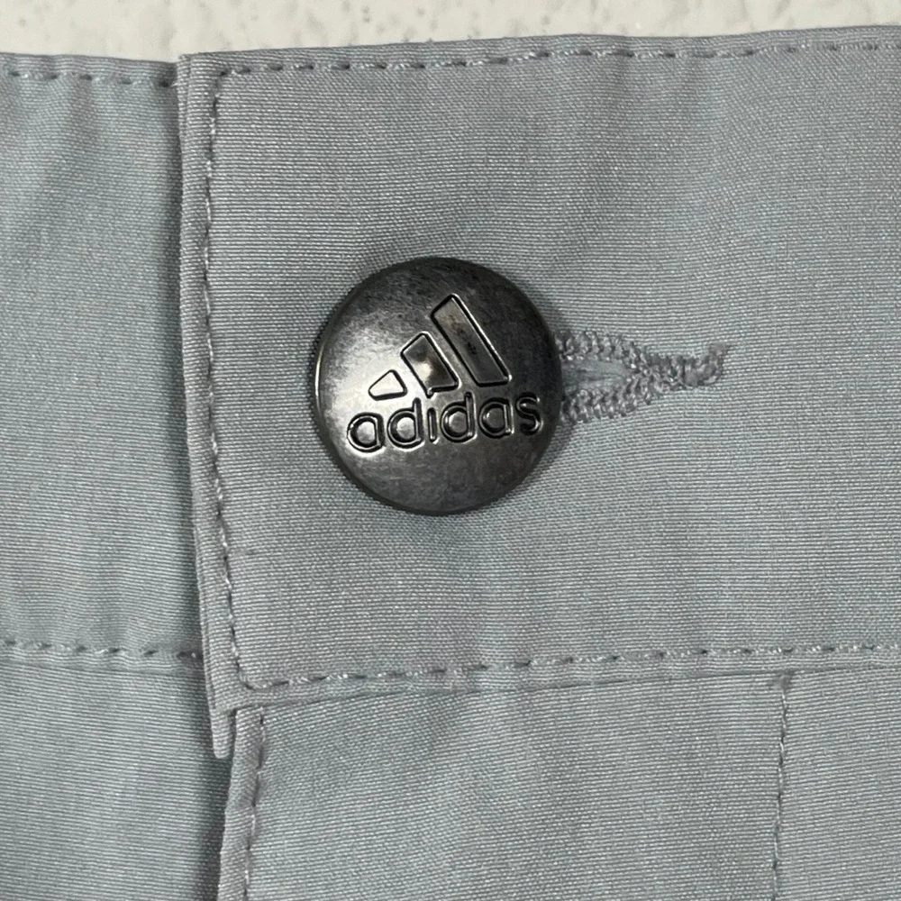 Adidas Ultimate365 Golf Shorts Women Grey‎ Solid Performance Sporty Golfcore